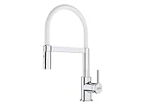 FRANKE 7612985901840 Grifo de la Cocina, 100 W, 100 V, Cromo/Blanco, Standard