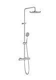Roca,Victoria (col),PLUS - Columna de ducha termostática con altura regulable,,385mm x 73mm x 835mm,A5A2F18C00