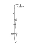 Roca,Victoria (col),PLUS - Columna de ducha termostática con altura regulable,,385mm x 73mm x 835mm,A5A2F18C00