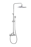 Grifería de ducha - Conjunto monomando de gran ducha con columna telescópica BLAUTHERM - RAMON SOLER