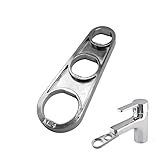 Genérico Faucet Aerator Key, Llave Universal de Montaje para Aireador de Grifo, Herramienta para la Regulación Eficiente del Flujo de Agua
