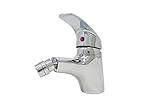 Grifo mezclador baño bidet casa cabeza móvil gris plata basic 8413