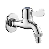 GRIFEMA - Grifo de lavadora, Grifo de pared, agua fria, Crome