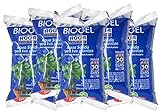 Aqua Control Biogel C21405, Agua Sólida para tus Plantas, Ideal para Riego en Vacaciones, Multicolor, Hasta 30 Días sin Regar - 400 ml (Pack de 5)